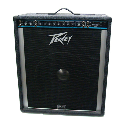 Peavey Combo 300 User manual Peavey Combo 300 User manual