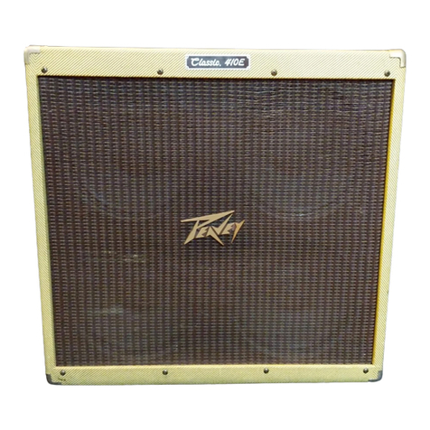 Peavey Classic Series Classic 410E User manual Peavey Classic Series Classic 410E User manual