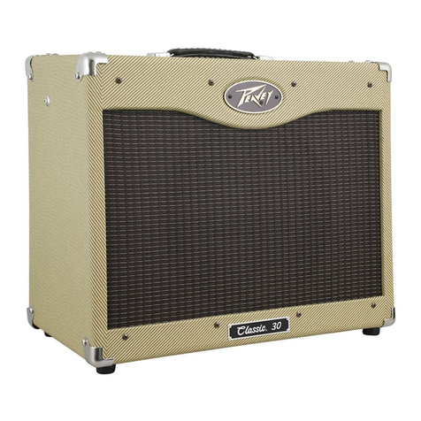 Peavey Classic 30 User manual