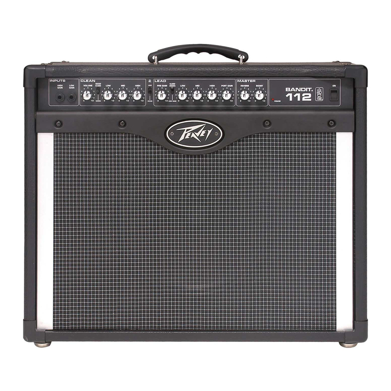 Peavey Bandit 112 User manual