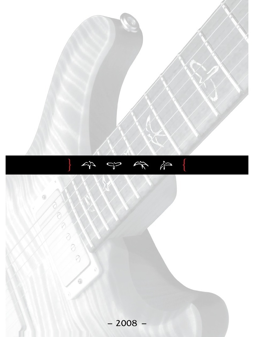 PRS Guitars SE Custom Semi-Hollow brochure