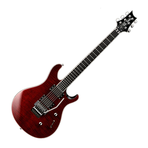 PRS Guitars SE Torero supplementary guide