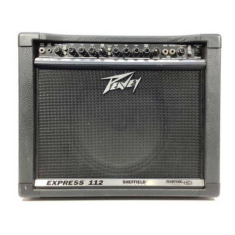Peavey Express 112 S operating guide