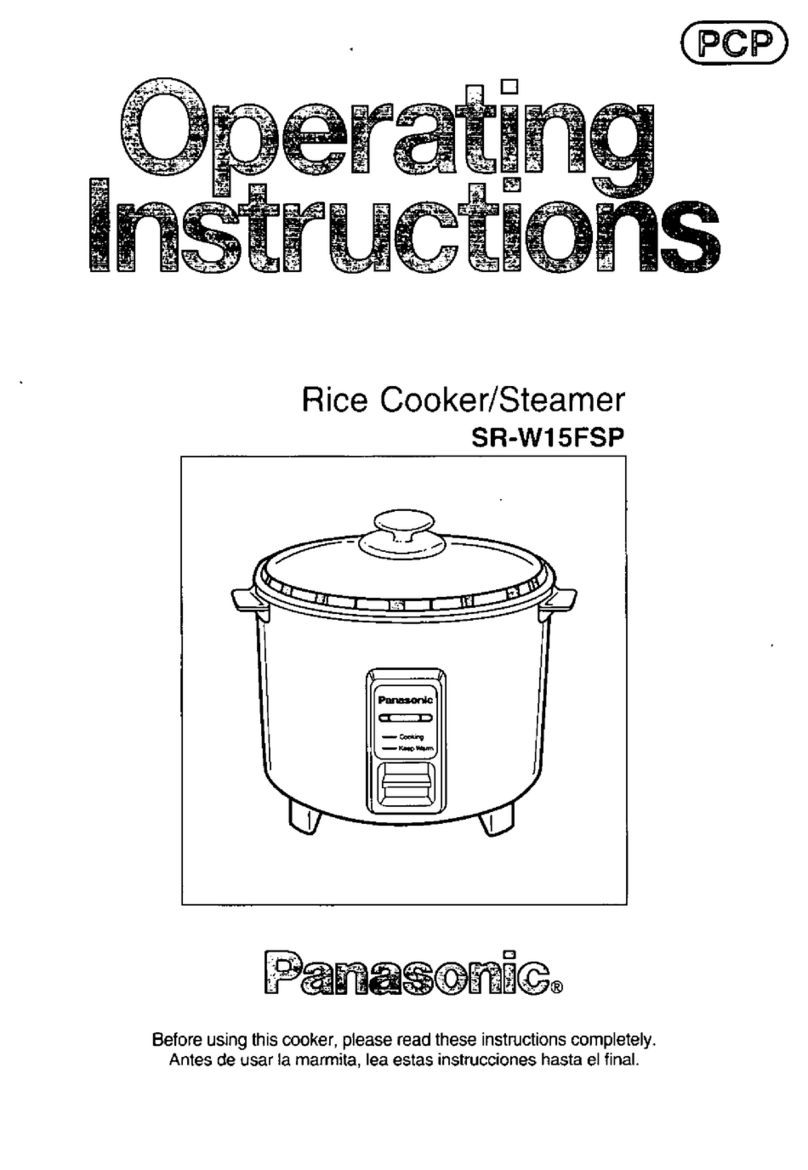 Panasonic SR-W15FSP User manual
