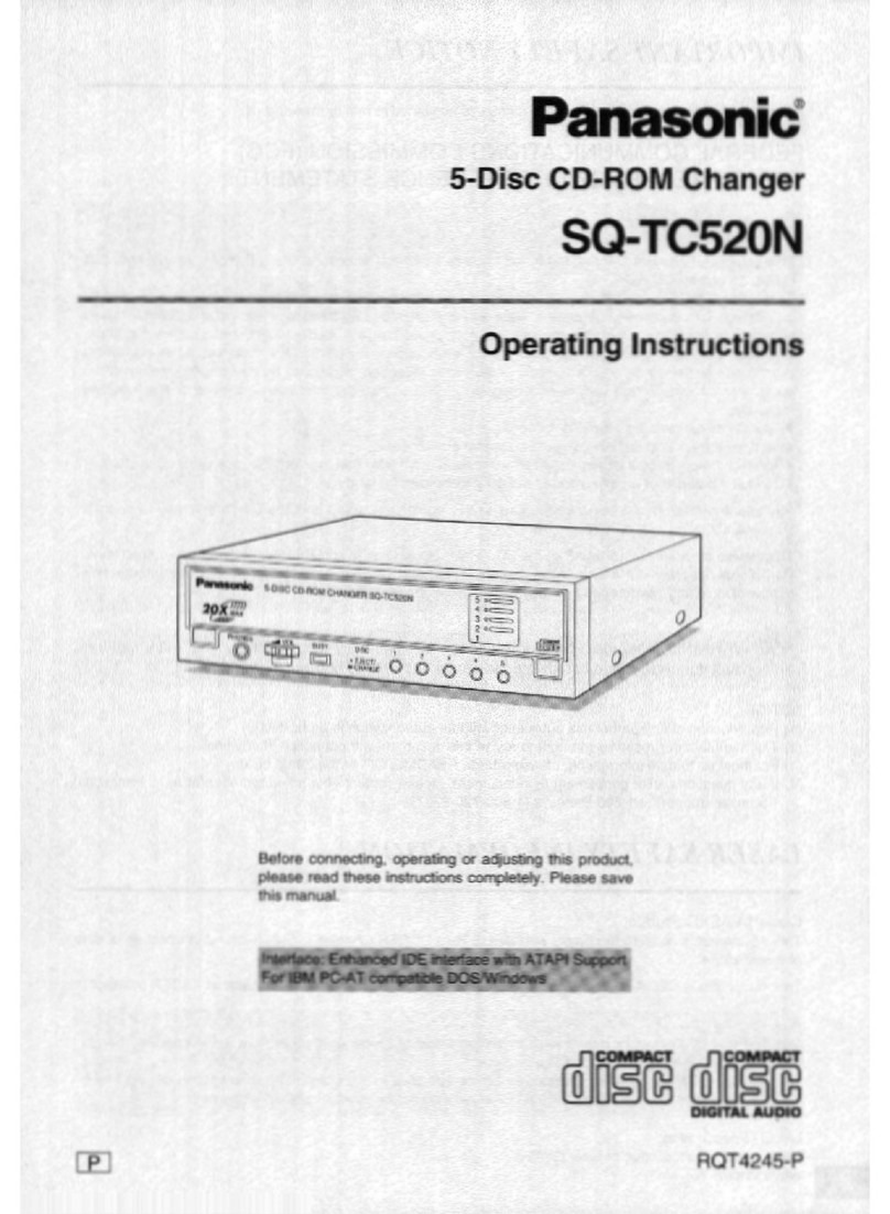 Panasonic SQ-TC520N User manual