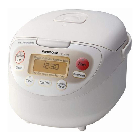 Panasonic SR-NA10 User manual