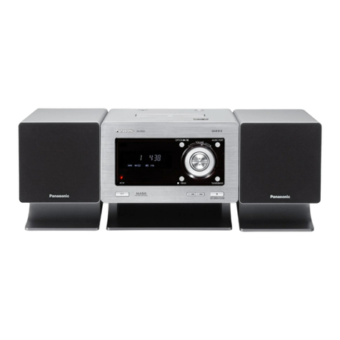 Panasonic SC-NS55 - Micro System w/ CD Player Home... operating instructions