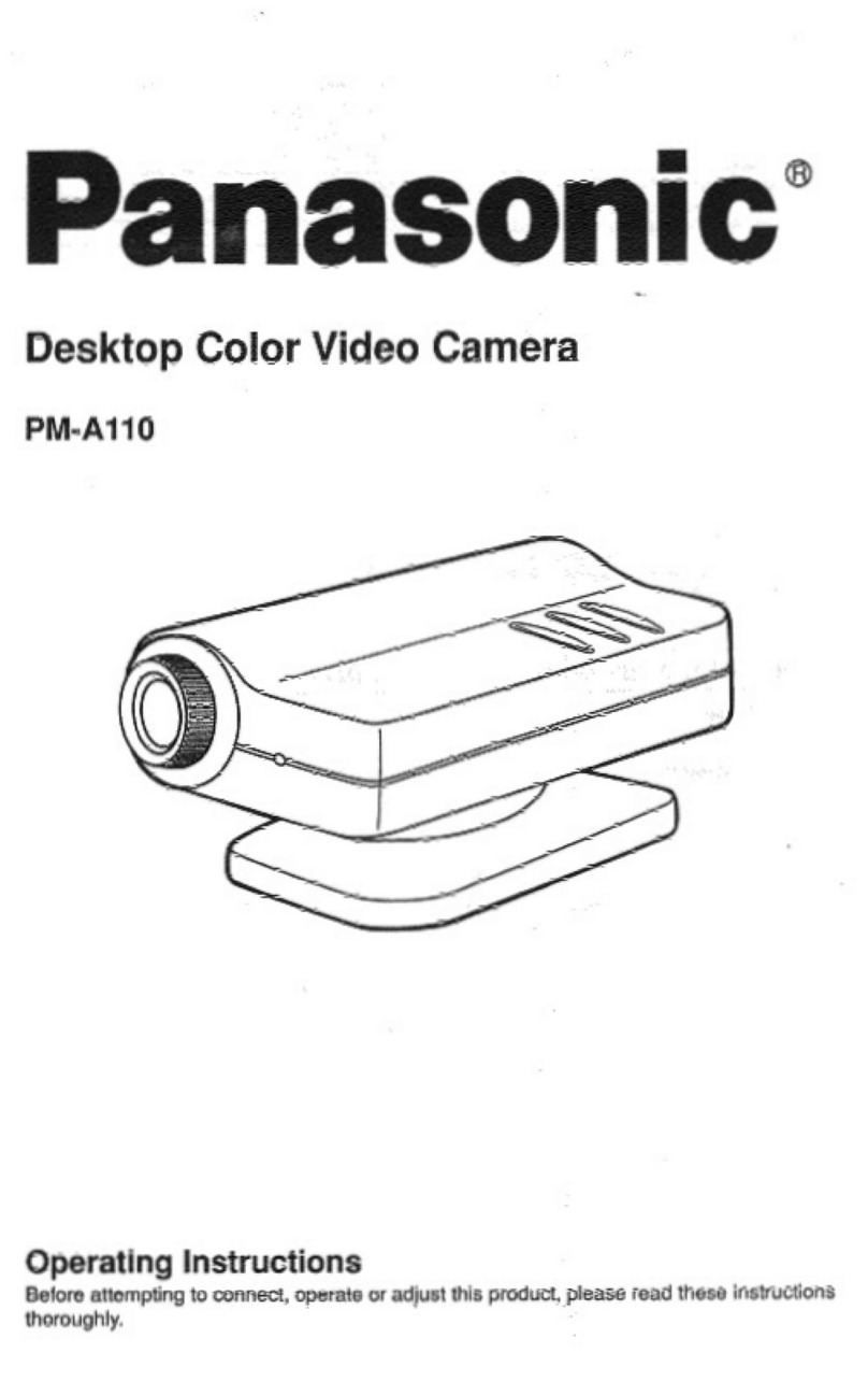 Panasonic PM-A110 User manual