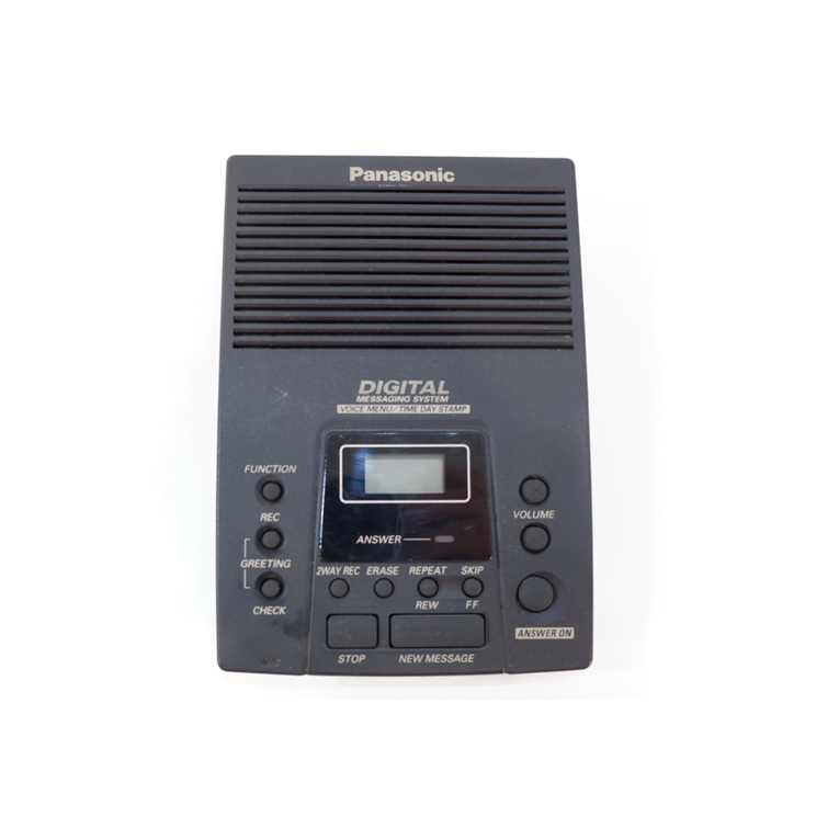 Panasonic KX-TM100B User manual