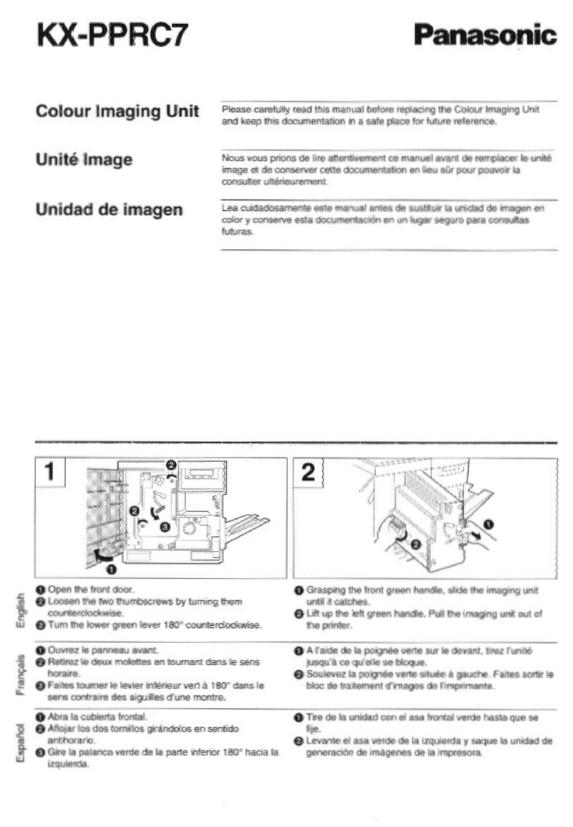 Panasonic KX-PPRC7 quick start