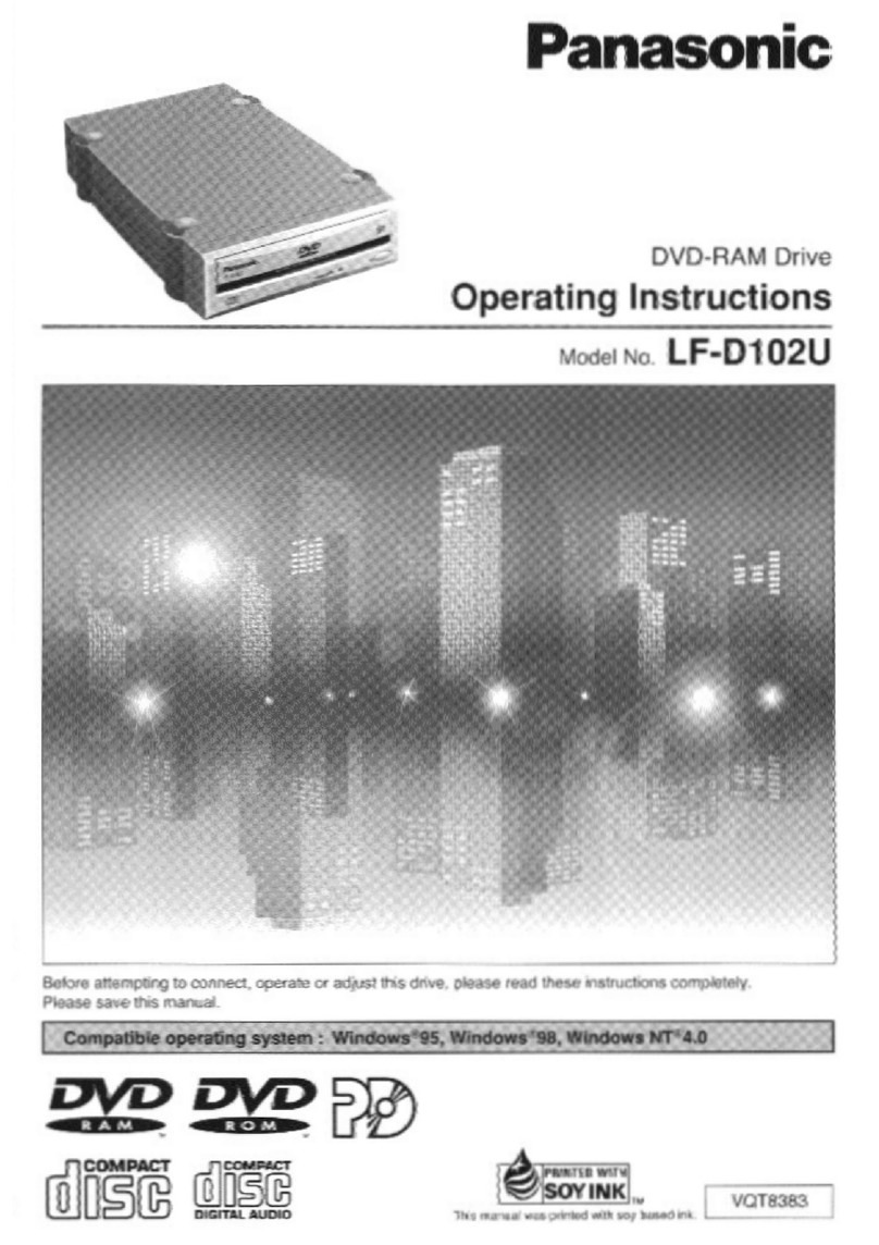 Panasonic LF-D102U User manual