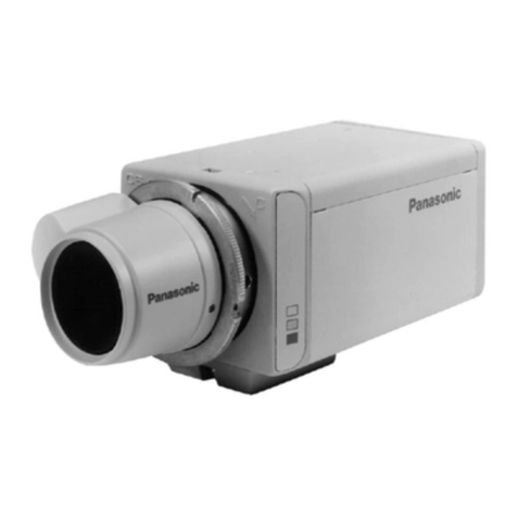Panasonic WVBP130 - B/W CCTV CAMERA User manual