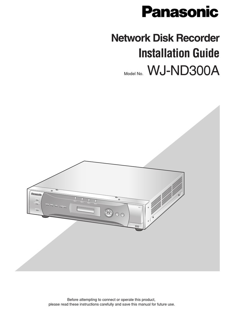 Panasonic WJ-ND300A User manual