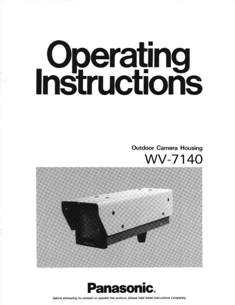 Panasonic WV-7140 User manual