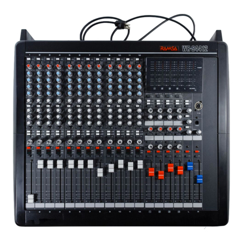 Panasonic Ramsa WR-S4412 operating instructions