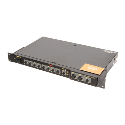 Panasonic WR-XS3 User manual