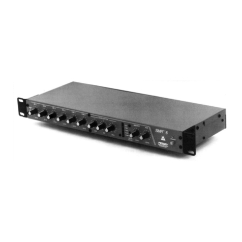 Peavey SMR 6 User manual