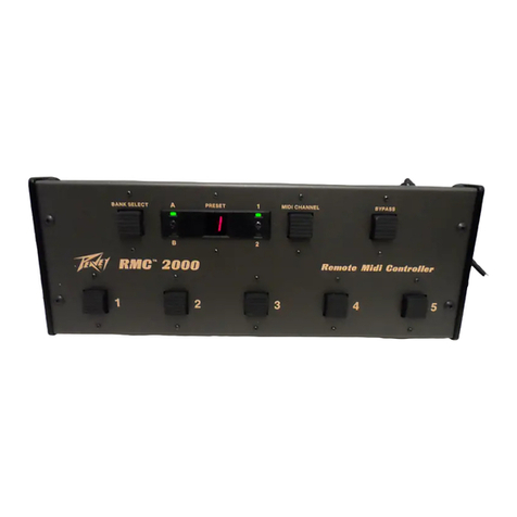 Peavey RMC 2000 User manual