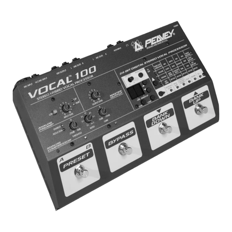 Peavey Vocal 100 User manual