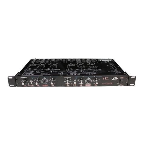 Peavey VSX User manual Peavey VSX User manual