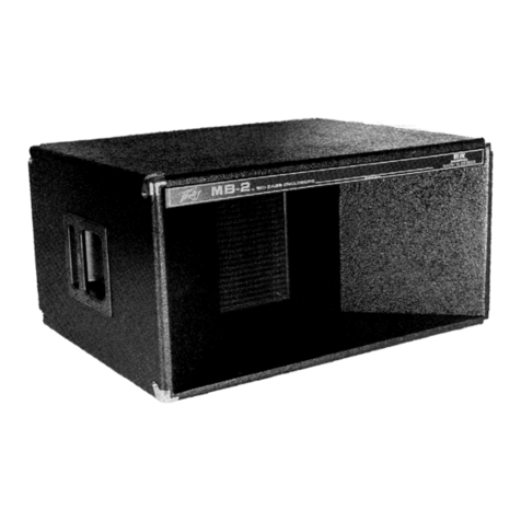 Peavey MB-2 User manual