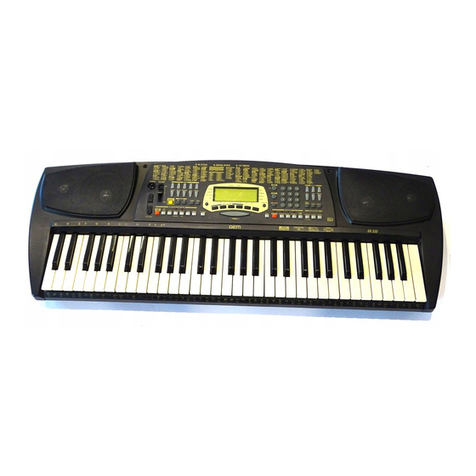 Generalmusic GK 330 owner's manual