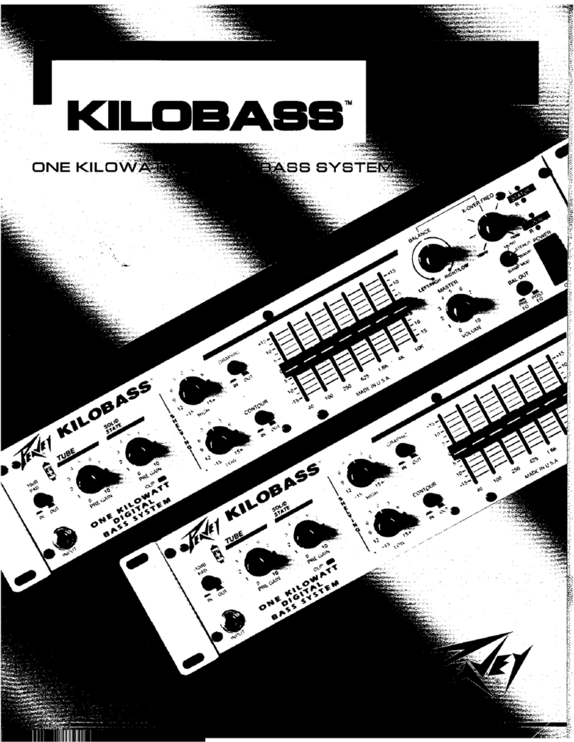 Peavey Kilobass user guide