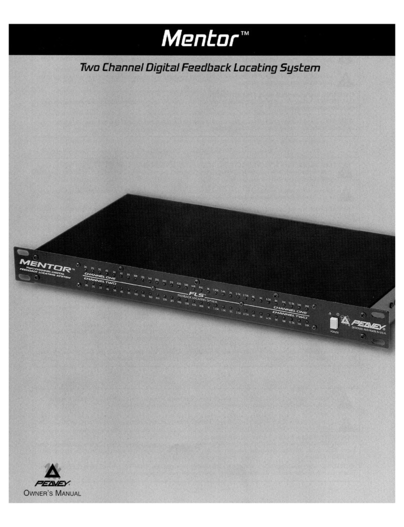 Peavey Mentor manual