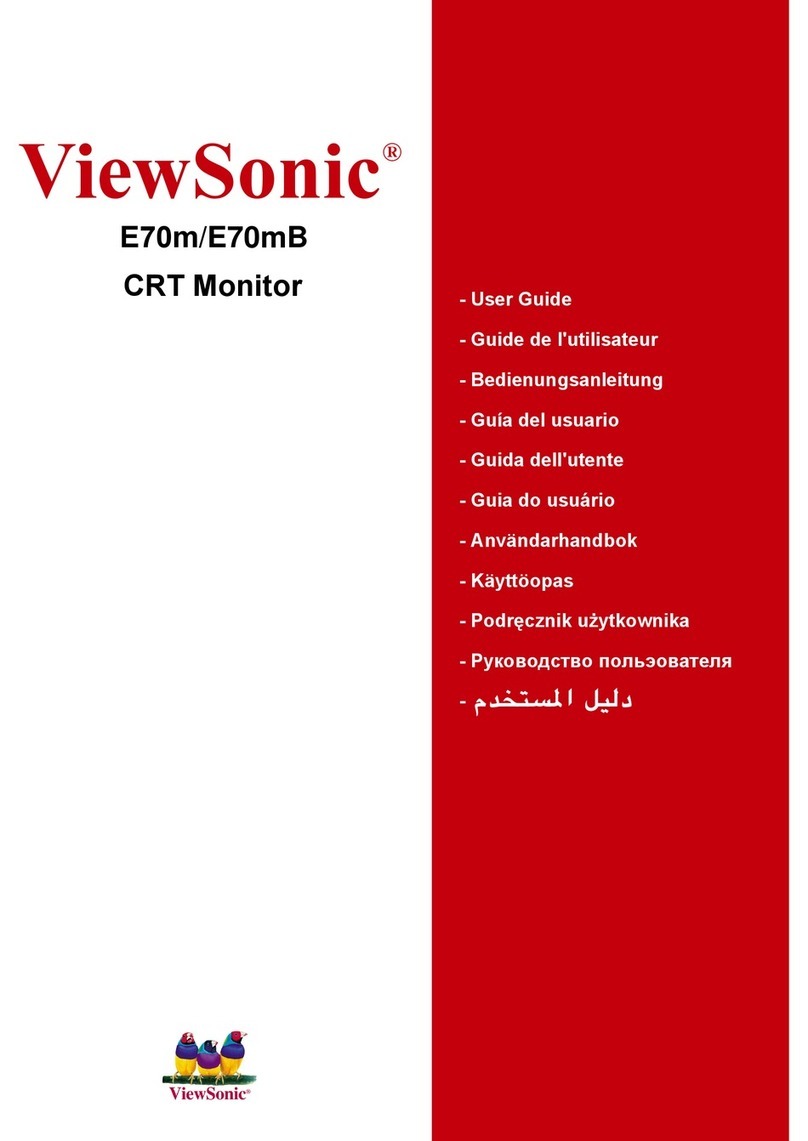 ViewSonic E70mb User manual