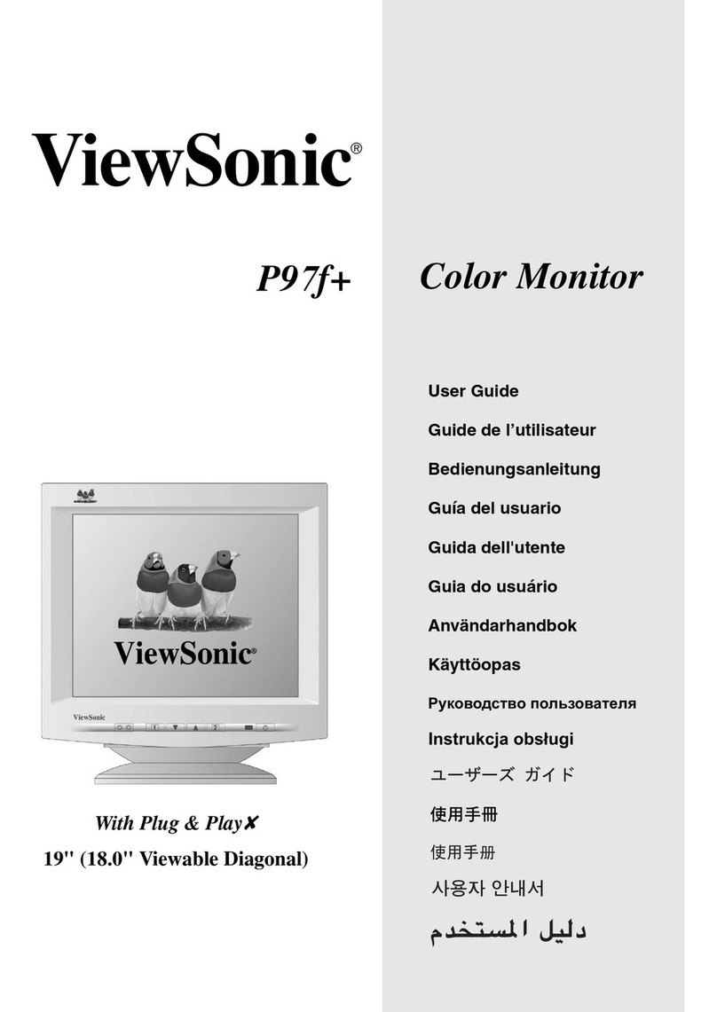 ViewSonic P97f+SB User manual