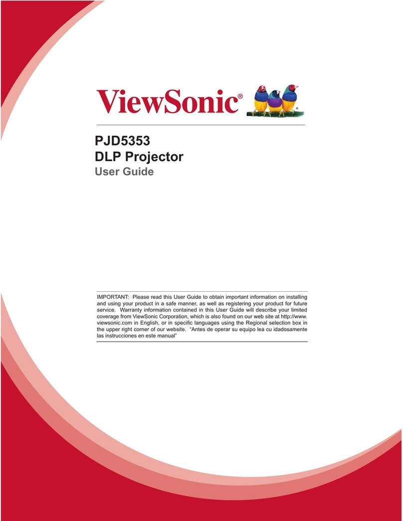 ViewSonic PJD5353 user guide