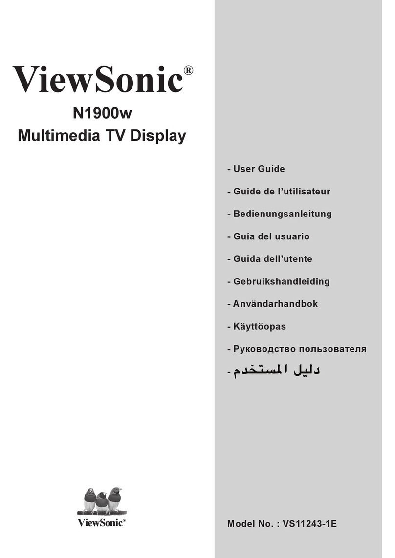 ViewSonic N1900w User manual