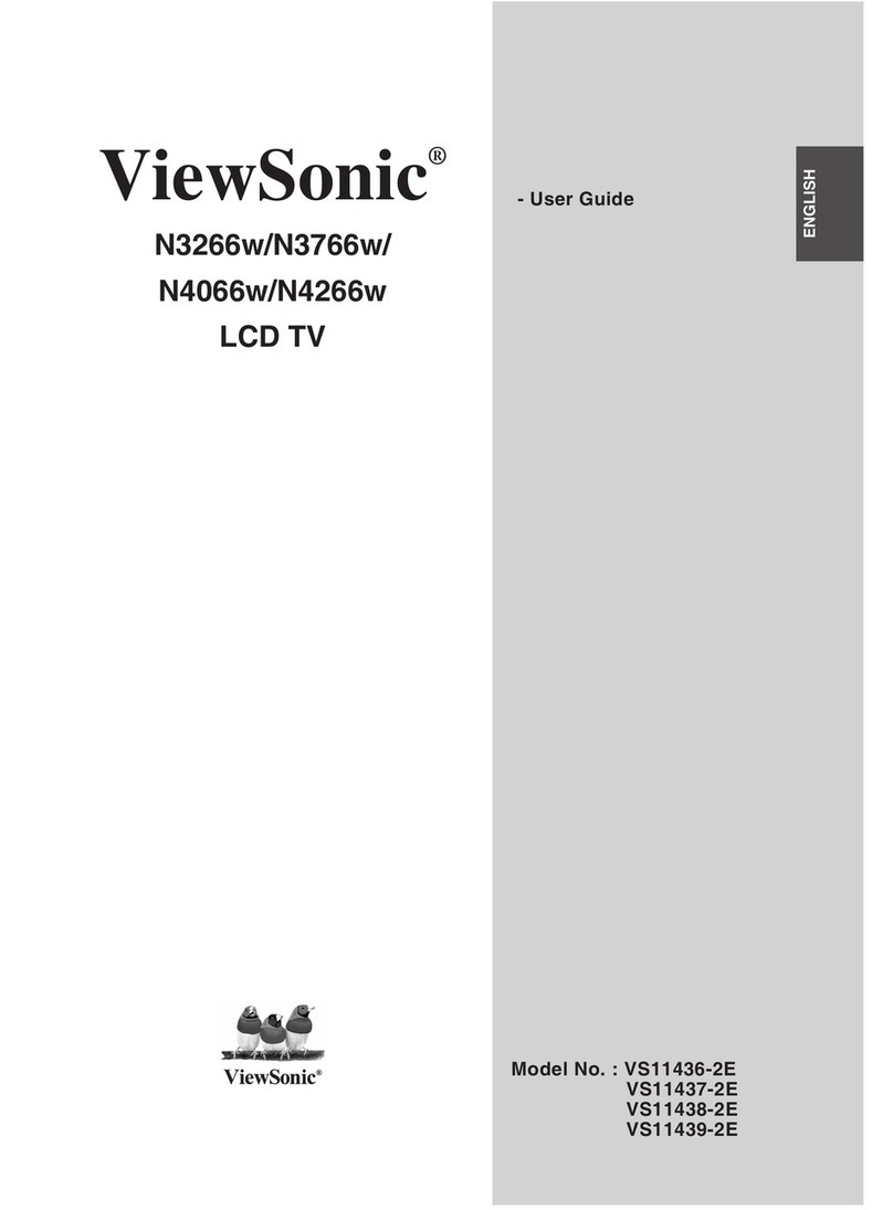 ViewSonic N3766w User manual