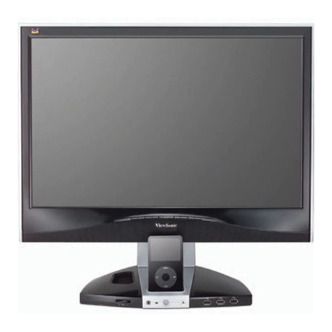 ViewSonic VX2245wm - 22" Widescreen LCD Monitor User manual
