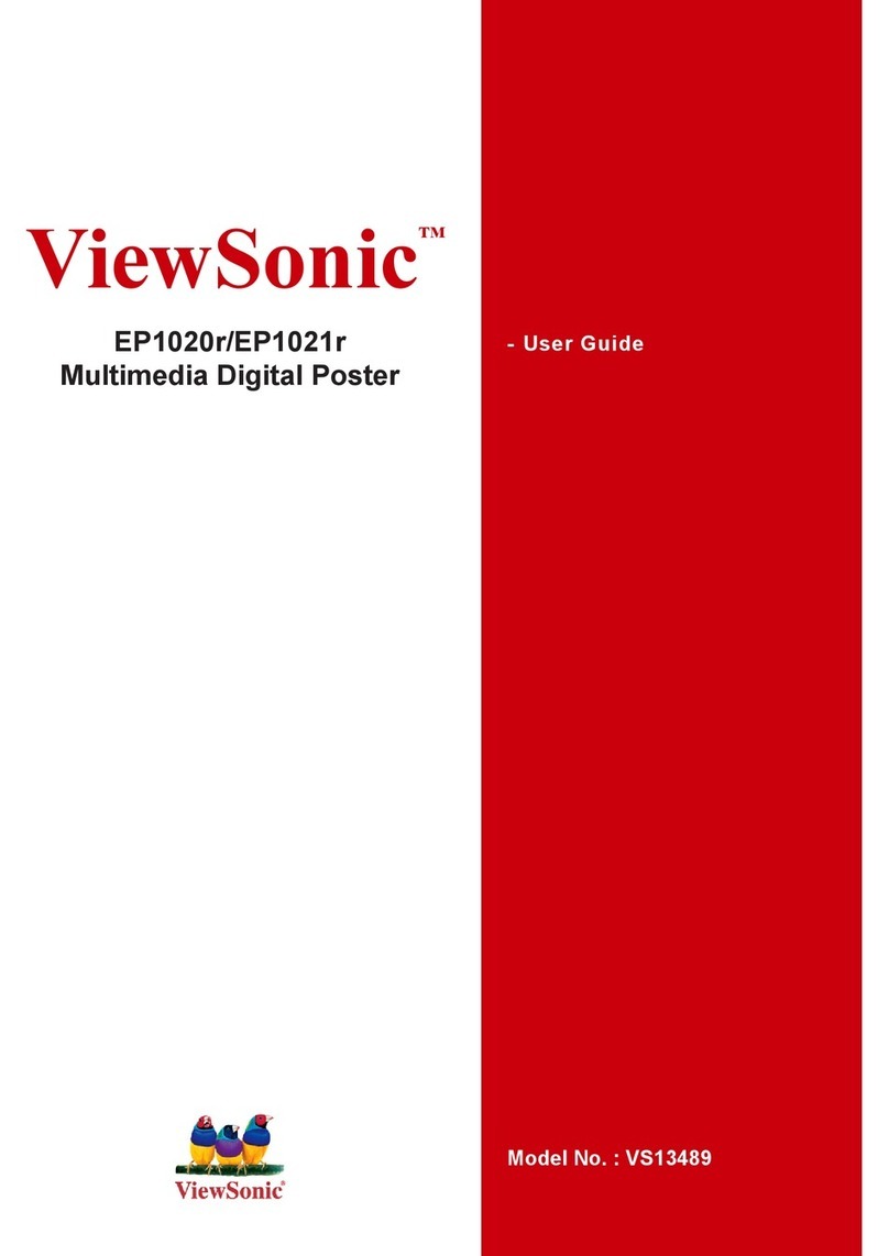 ViewSonic EP1020r User manual