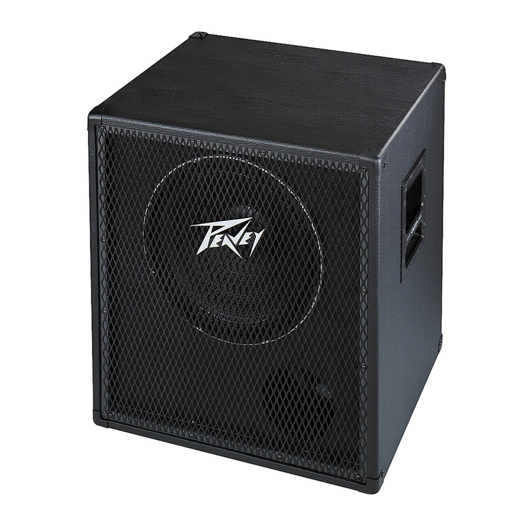 Peavey 115 BX BW Specifications