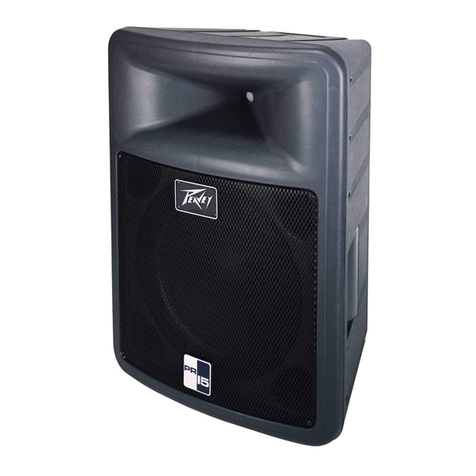 Peavey PR 15P User manual