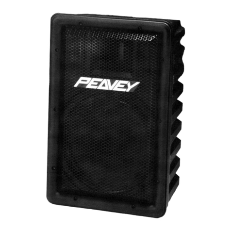 Peavey PR 1003 User manual Peavey PR 1003 User manual