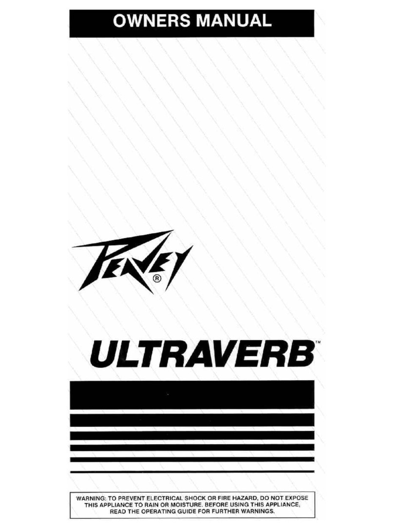 Peavey UltraVerb user guide