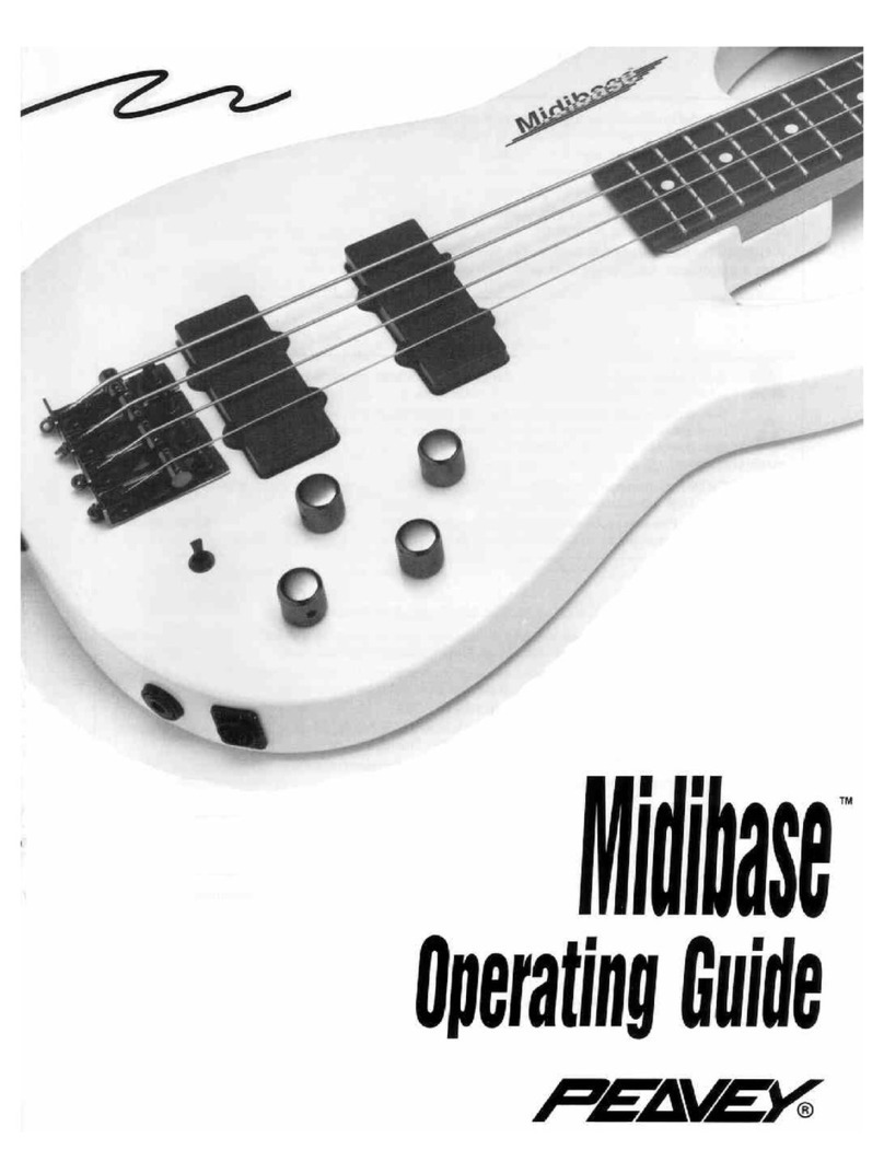 Peavey MidiBase User manual
