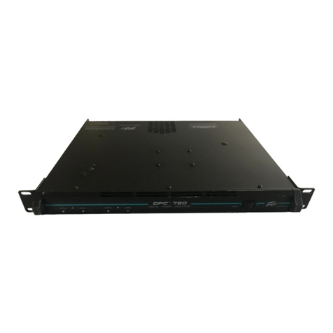 Peavey DPC 750 user guide