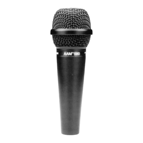Peavey AAM 580 User manual Peavey AAM 580 User manual