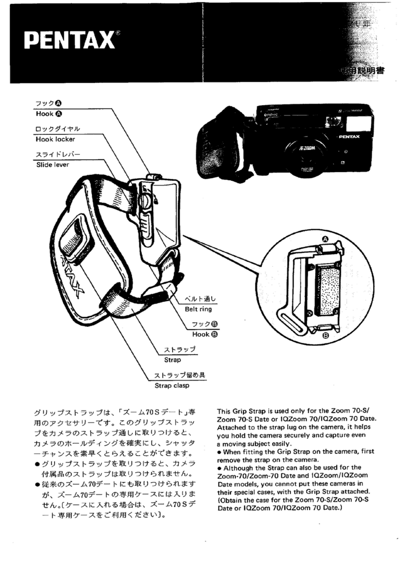 Pentax Grip Strap User manual