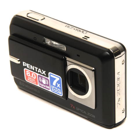 Pentax Optio - Z10 Digital Camera User manual