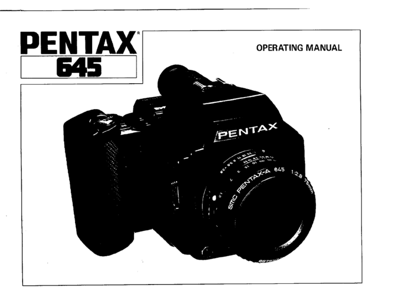Pentax Bracket 645 User manual
