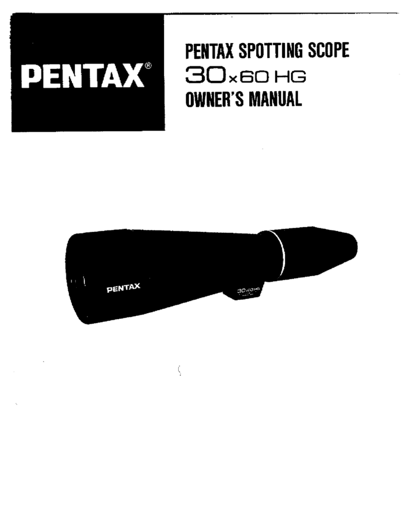 Pentax 30x60HG User manual