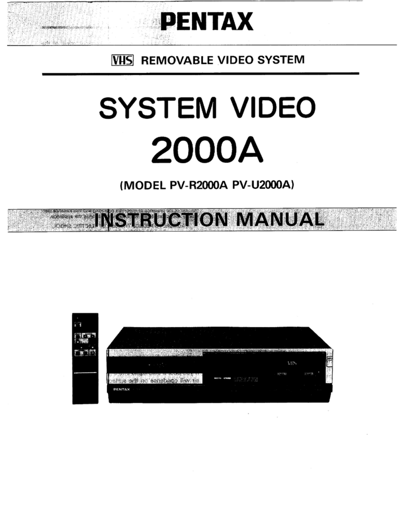 Pentax 2000A User manual