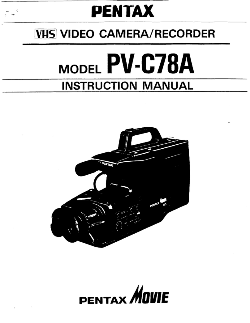 Pentax PV-C78A User manual