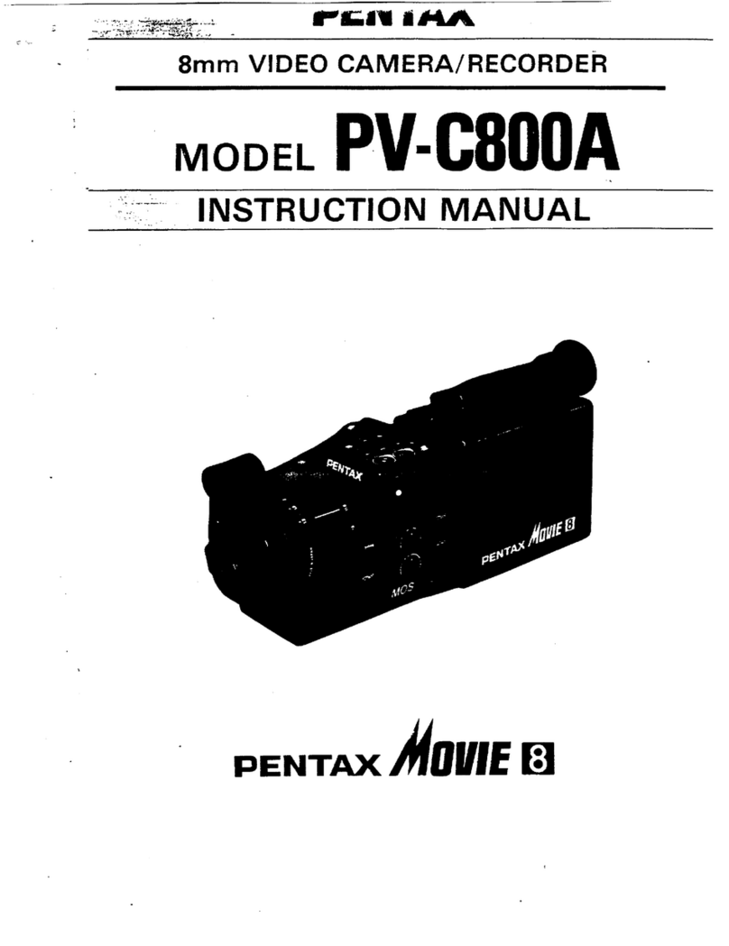 Pentax PV-C800A User manual