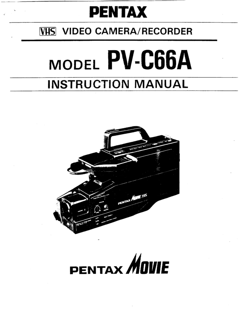 Pentax PV-C66A User manual